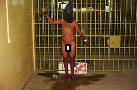 Naked detainees harassed, tutored and sexually abused. 